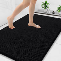 Arotive Bathroom Rugs 47x32, Soft Absorbent Shaggy Chenille Bath Rugs