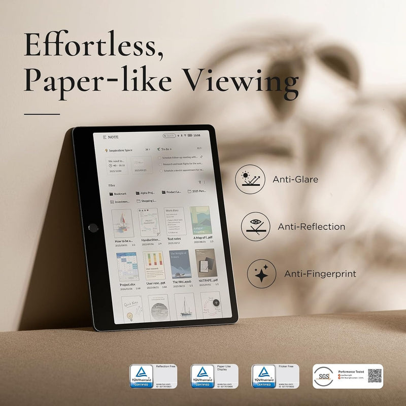TCL Note A1 NXTPAPER Paper Tablet, 11.5" 2.2K 120Hz Display, 8+256GB