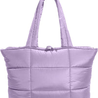 adidas Quilted Puffer Tote Bag