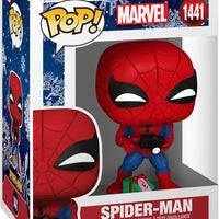 Funko POP! Marvel: Spider-Man with Open Gift