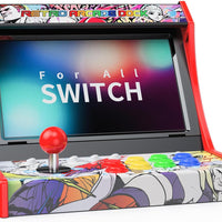 Retro Arcade Machine for Switch/OLED/Switch 2 Console with Chat C Button