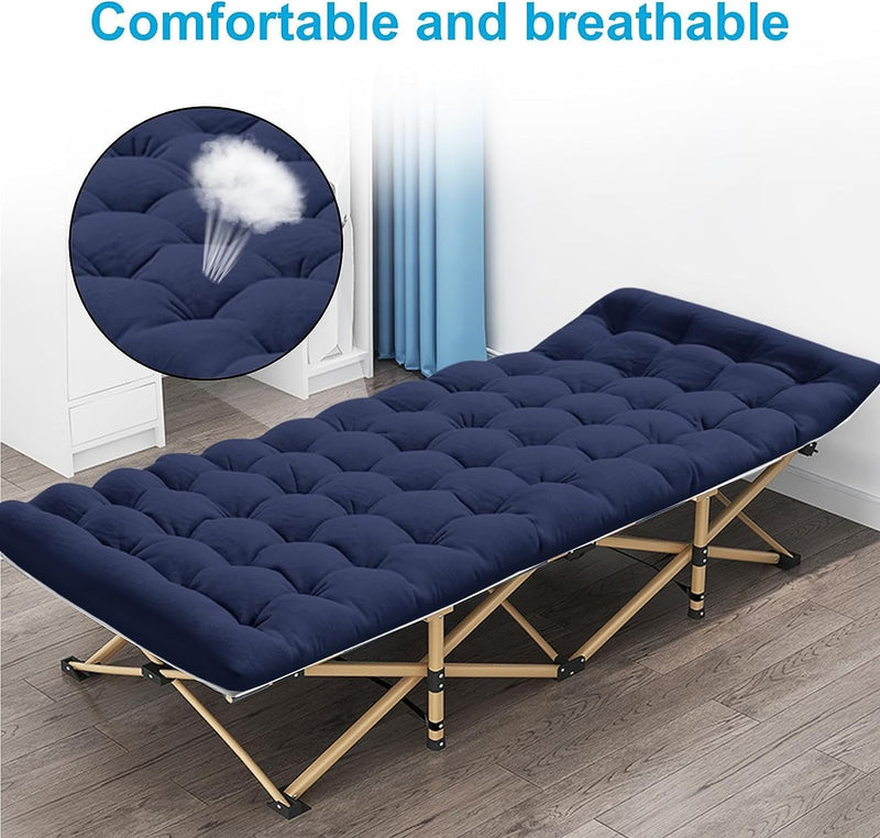 Cama plegable de camping ARAER, 450 libras (carga máxima)