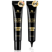 UNA GELLA Nail Glue Gel Strong, No U V 15g*2pcs Nail Glue for Press Ons