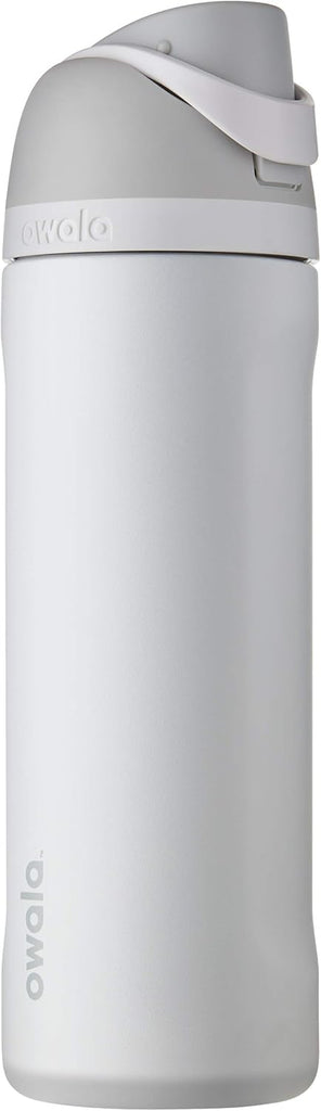 Owala FreeSip Stainless Steel Water Bottle 24 oz Shy Marshmallow