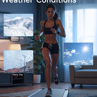 Buztrio Walking Pad Treadmill for Home - Under Desk Treadmills Mini Portable Walking Running