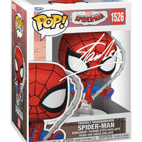 Funko Pop! Marvel Spider-Man Stan Lee Firmado (Reimpresion) con Estuche Protector