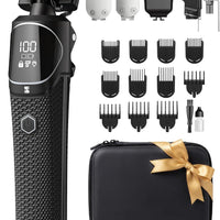 MANSPOT All-in-One Beard Trimmer for Men, Electric Shaver & Grooming Kit