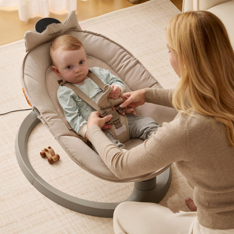 Momcozy Columpio Eléctrico 2 en 1 para Bebé