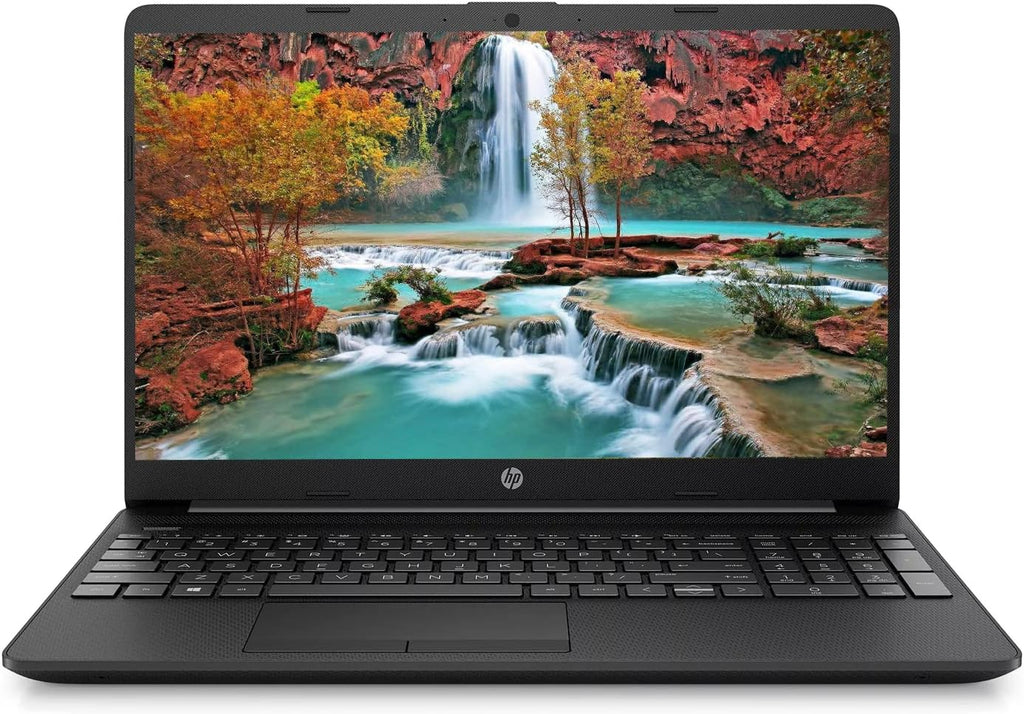 HP 15 Laptop, 15.6" HD Display, Intel Pentium N5030 Processor, 4GB DDR4 RAM, 128GB SSD, HDMI, Wi-Fi, Windows 10 Home, Bl