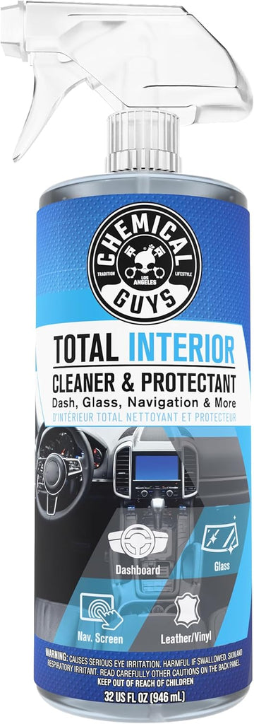 Chemical Guys Total Interior Cleaner, Protectant & Car Detailer, 32 oz
