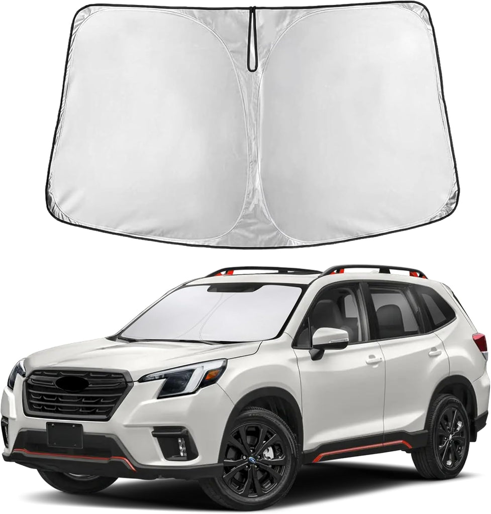 EcoNour Windshield Sunshade Compatible for Subaru Forester 2019-2023 2024