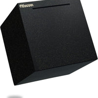 Hicocool Stainless Steel Piggy Bank for Adults Must Break Open, Black, 5.9"