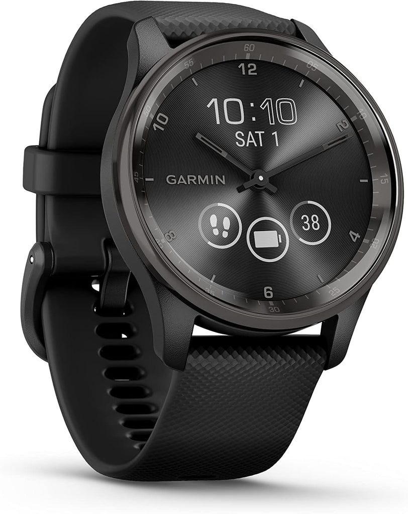 Garmin vívomove® Trend, Stylish Hybrid Smartwatch, 40mm, Black