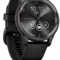 Garmin vívomove® Trend, Stylish Hybrid Smartwatch, 40mm, Black
