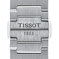 Tissot mens PRX 316L stainless steel case Dress Watch Grey