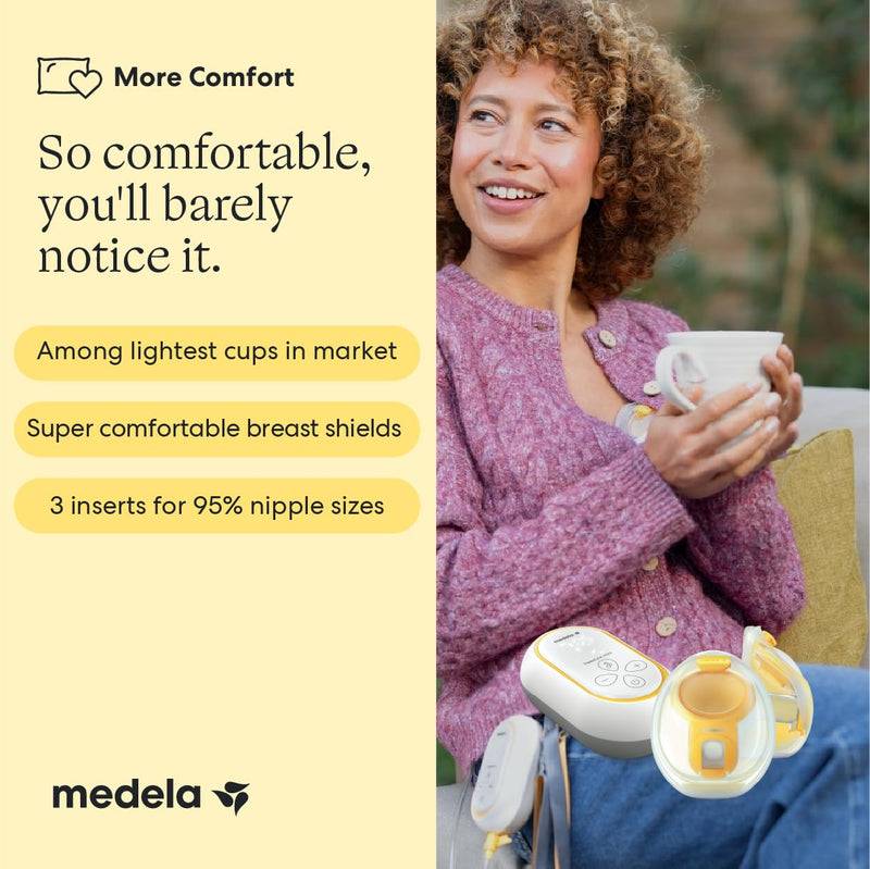 Medela Freestyle Mini InBra Extractor de Leche Eléctrico Doble Manos Libres