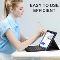 Funda con Teclado Harvopu para iPad 11" (A16) / iPad 10.ª Gen - Negro