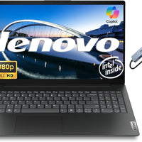Lenovo V15 G6 Business Laptop Computer, 15.6" FHD Display, Windows 11 Pro 16GB DDR5 RAM 1TB SSD, Intel Quad-Core N150 Pr