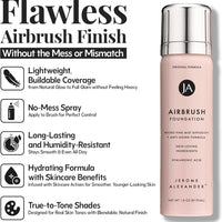 Jerome Alexander Magic Minerals Airbrush Foundation 2pc Set - Light Medium