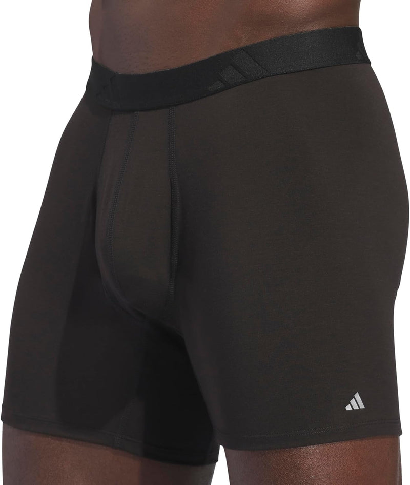 adidas Men's Luxe Comfort Boxer Brief Underwear 3-Pack