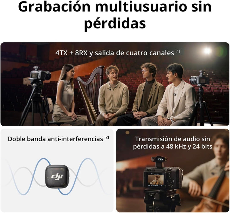 🎙️🔥 Haz que tu voz suene profesional con DJI Mic 3 – Audio inalámbrico hasta 400 m
