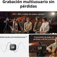 🎙️🔥 Haz que tu voz suene profesional con DJI Mic 3 – Audio inalámbrico hasta 400 m