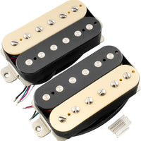 Musiclily Pro LP-OBLA Alnico 5 Humbucker Neck Bridge Pickups Set Zebra