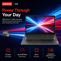 Lenovo New Released 15.6" FHD Business Laptop, AMD Ryzen 3 7320U(Outperforms i7-1065G7) Processor, 16GB DDR5 Ram, 512GB PCIe Storage, Long Battery Life, Wi-Fi 6, Windows 11 Pro with MS365 for Web