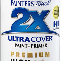 Rust-Oleum Painter's Touch 2X Ultra Cover Spray Paint, White Sand
