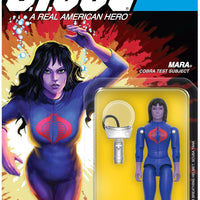 Super7 Reaction+ G.I. Joe Mara - 3.75" G.I. Joe Action Figure with Accessories - Classic Cartoon Collectibles and Retro