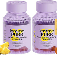 Lemme Purr Vaginal Probiotic Gummies for Women (60 Gummies) (Pack of 2)