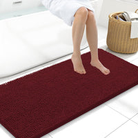 Arotive Bathroom Rugs 47x20, Soft Absorbent Shaggy Chenille Bath Rugs