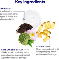 Bliss Bright Idea - Suero facial de Vitamina C & Tri-péptido, protege y ilumina la piel, reduce las manchas oscuras y reafirma visiblemente la piel, libre de crueldad y vegano, 1 onza
