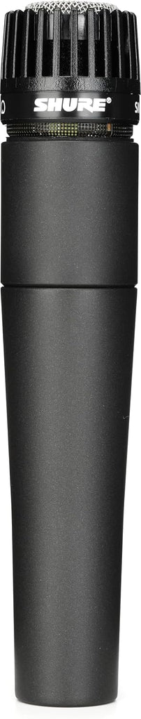Shure SM57 & SM58 Microphone Set - Professional Dynamic Cardioid Pair for Instruments & Vocals - Crisp Sound & Versatile