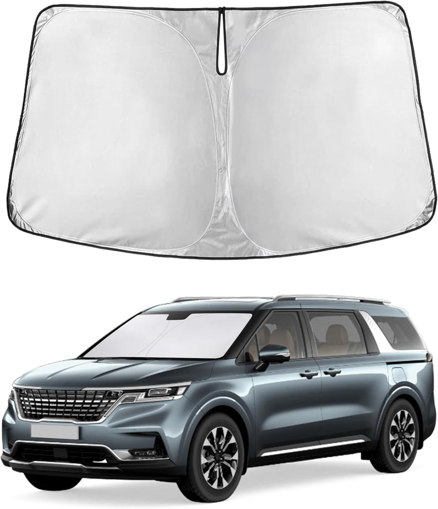 EcoNour Windshield Sunshade Compatible for Kia Carnival/Sedona 2015-2021
