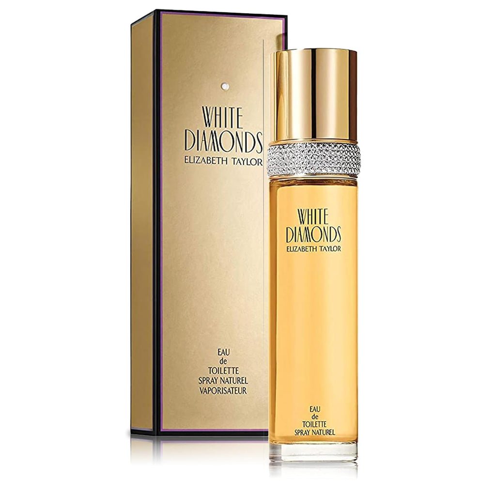 Elizabeth Taylor White Diamonds Eau de Toilette for Women, 3.3 fl oz - 0.5 Fl Oz (Pack of 1)
