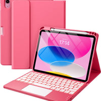Funda con Teclado Harvopu para iPad 11" (A16) / iPad 10.ª Gen - Gris
