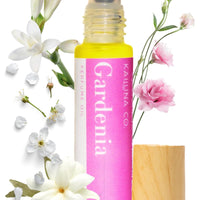 Kailuna Co. Gardenia Non-Toxic Essential Oil Perfume Roll On for Women