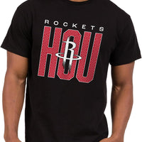 Junk Food NBA - Houston Rockets City Mesh Adult SS T-Shirt Black