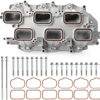 Aluminum Lower Intake Manifold with Gasket for 2011-2021 Dodge Charger Challenger Durango Jeep Wrangler Grand Cherokee R