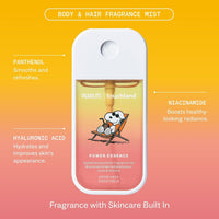 Touchland x Peanuts - Fragancia hidratante para cuerpo y cabello, tamaño de viaje