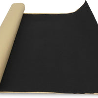 NVX 32 Sq Ft Subwoofer Box/Trunk Liner Carpet with Adhesive Back (Black)