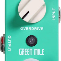 MOOER Green Mile Electric Guitar Overdrive Pedal Tube Screamer Sound Natural, Smooth, Creamy Overdrive Sound for Metal