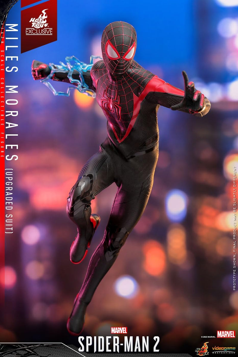 Hot Toys Miles Morales Traje Mejorado - Spider-Man 2 (VGM55) 1:6