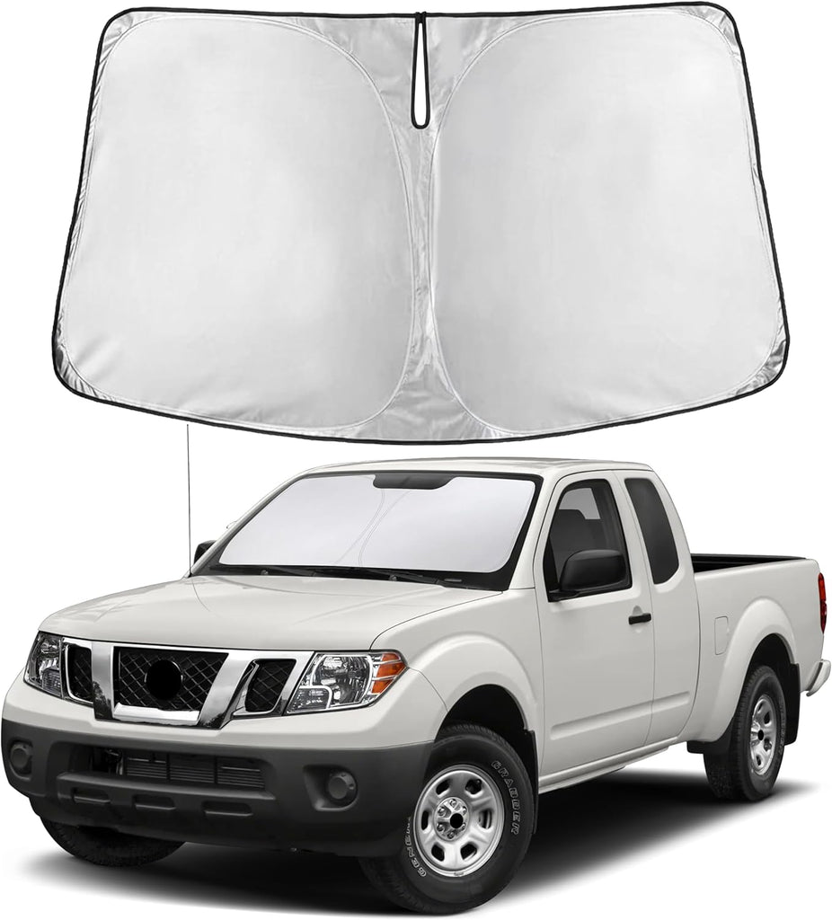 EcoNour Windshield Sunshade Compatible for Nissan Frontier 2006-2020 2021