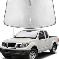 EcoNour Windshield Sunshade Compatible for Nissan Frontier 2006-2020 2021