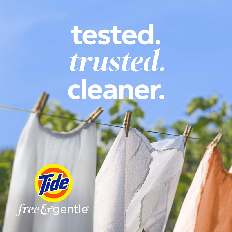 Tide PODS Free & Gentle Laundry Detergent Soap Pacs, 112 Count