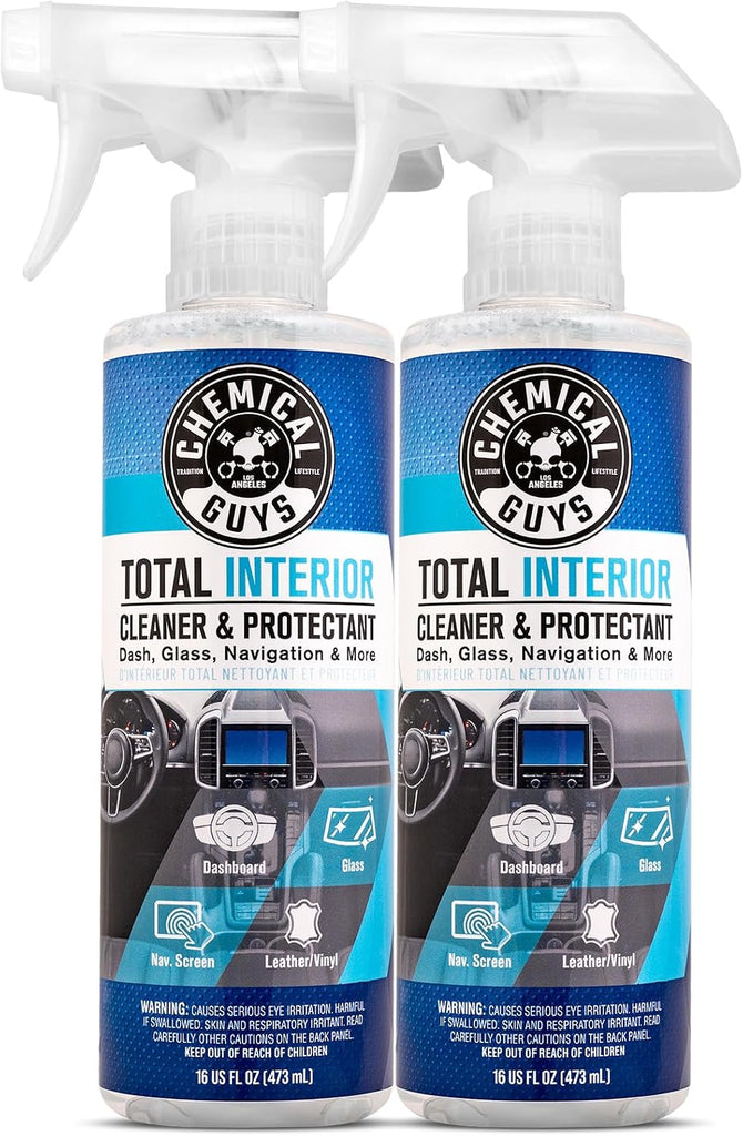 Chemical Guys Total Interior Car Cleaner & Protectant, 16 oz, 2 Pk