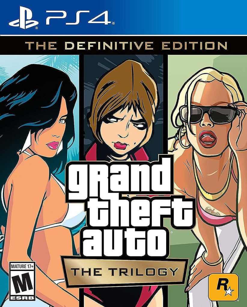 Grand Theft Auto: The Trilogy- The Definitive Edition - PlayStation 4 (Renewed)