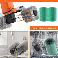 PUNOLAZY Electric Grill Brush Bristle Free BBQ Grill Brush for Outdoor